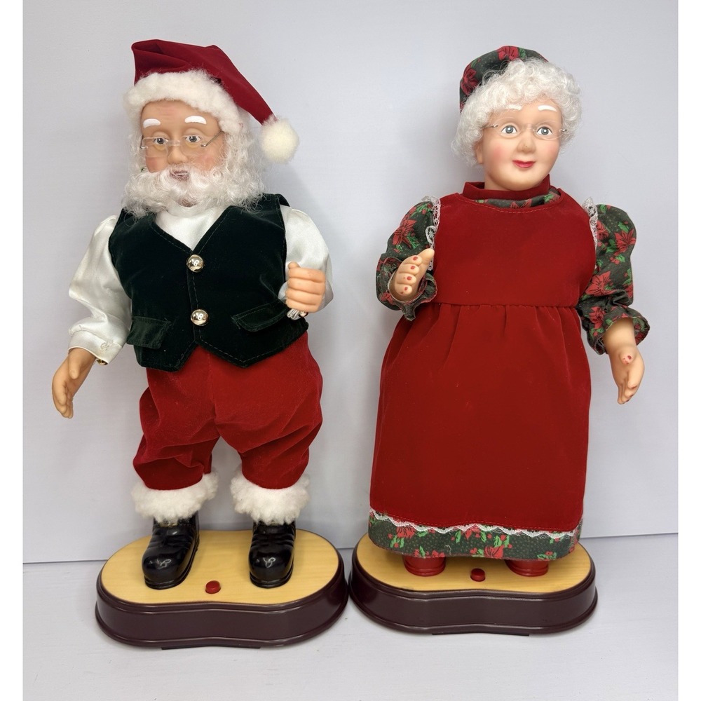 Vintage Dancing Santa Claus Works (Santa Claus Doesn't Work) Christmas